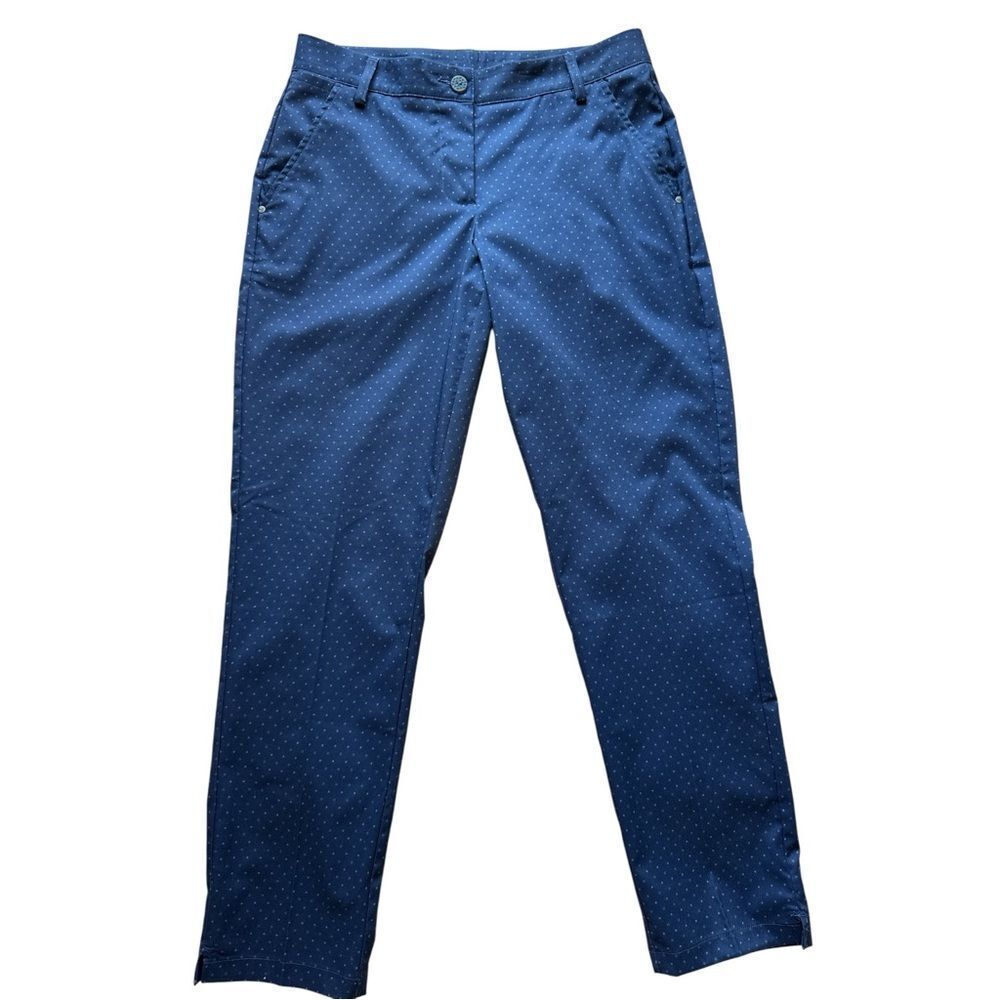 Women’s Puma Blue Polka Dot Golf Pants Size 6